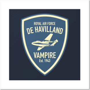 De Havilland Vampire Posters and Art